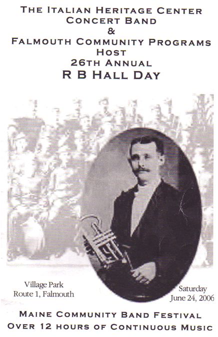 Hall Day 2006 Program Cover